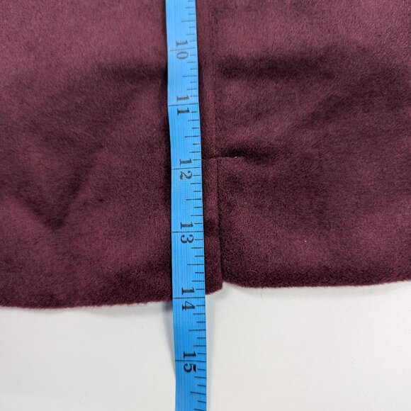 Martha Stewart Pets Burgundy Dog Overcoat/Cloak Medium - Picture 6 of 8